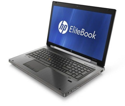 HP EliteBook 8770w Core i7 3740QM (3-gen.) 2,7 GHz / 8 GB / 120 SSD / 17'' FullHD / Win 10 Prof. (Update) + Quadro K3000