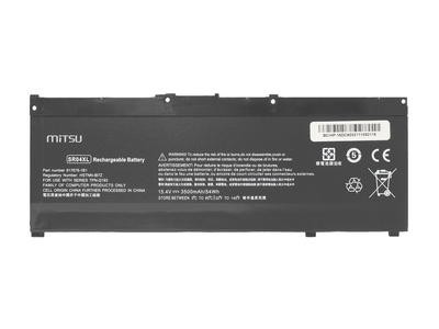 Bateria Mitsu do HP Omen 15-DC 3500 mAh 54Wh - BC/HP-15DC