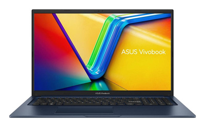 Nowy Asus VivoBook X1704ZA-I38512DX Core i3 1215U (12-gen.) / 16 GB / 2 TB SSD / 17,3’’ FullHD / Win 11, niebieski