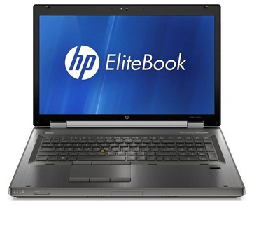 HP EliteBook 8770w Core i7 3740QM (3-gen.) 2,7 GHz / 8 GB / 120 SSD / 17'' FullHD / Win 10 Prof. (Update) + Quadro K3000