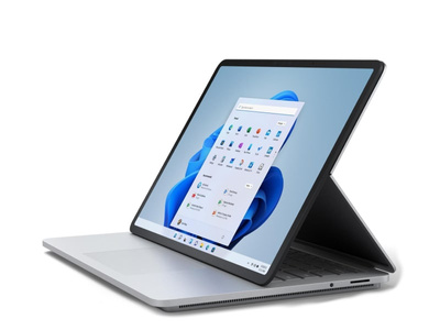 Microsoft Surface Laptop Studio Core i5 11300H 3,1 GHz / 16 GB / 256 GB / 14,3'' 2400x1600 dotyk / Win 11 Pro, srebrny