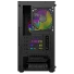 Nowy gamingowy Logic Aramis czarny ARGB MINI AMD Ryzen 5 4500 3,6 GHz / 16 GB / 480 SSD / Win 11 + Nvidia RTX 3050 [6GB] 