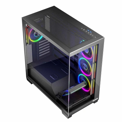 Gamingowy MODECOM Volcano Stellar ARGB MIDI 5F Tower AMD Ryzen 5 5600 3,5 GHz / 32 GB / 960 SSD / Win 11 + Nvidia GeForce RTX 5060 Ti [8 GB]