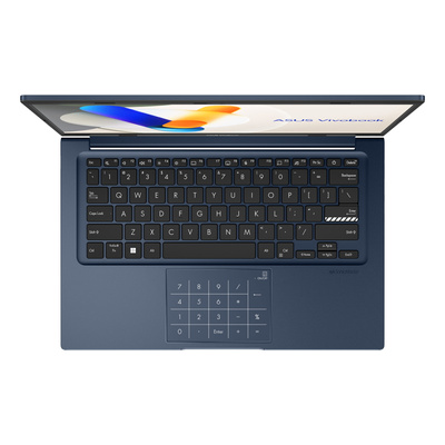 Powystawowy Asus Vivobook X1404ZA-08128 Core i3 1215U (12-gen.) / 24 GB / 480 SSD / 14’’ FullHD / Win 11, niebieski