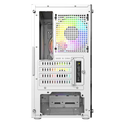 Nowy gamingowy Logic Aramis biały ARGB MINI AMD Ryzen 5 5600T 3,5 GHz / 32 GB / 2 TB SSD / Win 11 + Nvidia RTX 5060 Ti [16 GB]